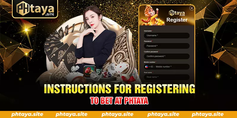 INSTRUCTIONS FOR REGISTERING TO BET AT PHTAYA